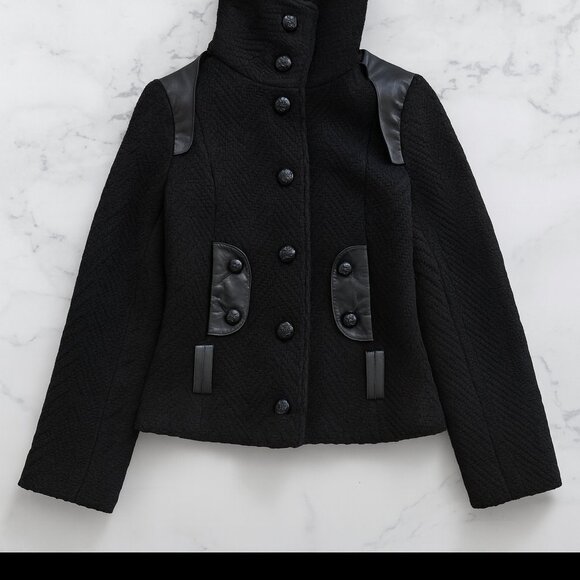 Mackage Azia Wool & Leather Jacket - Picture 5 of 7